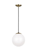 VISUAL COMFORT STUDIO, LEO - HANGING GLOBE ONE LIGHT PENDANT, PENDANT LIGHT
