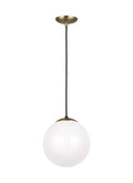 VISUAL COMFORT STUDIO, LEO - HANGING GLOBE ONE LIGHT PENDANT, PENDANT LIGHT