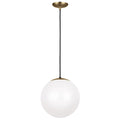 VISUAL COMFORT & CO., LEO - HANGING GLOBE ONE LIGHT PENDANT, PENDANT LIGHT