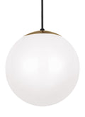 VISUAL COMFORT & CO., LEO - HANGING GLOBE ONE LIGHT PENDANT, PENDANT LIGHT