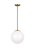 VISUAL COMFORT STUDIO, LEO - HANGING GLOBE ONE LIGHT PENDANT, PENDANT LIGHT