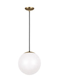 VISUAL COMFORT STUDIO, LEO - HANGING GLOBE ONE LIGHT PENDANT, PENDANT LIGHT