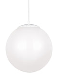 VISUAL COMFORT STUDIO, LEO - HANGING GLOBE ONE LIGHT PENDANT, PENDANT LIGHT