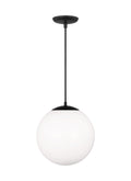 VISUAL COMFORT & CO., LEO - HANGING GLOBE ONE LIGHT PENDANT, PENDANT LIGHT