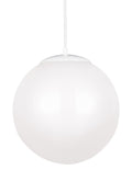 VISUAL COMFORT STUDIO, LEO - HANGING GLOBE ONE LIGHT PENDANT, PENDANT LIGHT