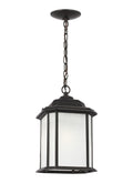 GENERATION LIGHTING, KENT ONE LIGHT OUTDOOR PENDANT, OUTDOOR CEILING LIGHTS