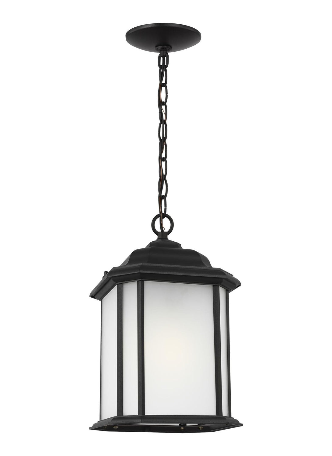 GENERATION LIGHTING, KENT ONE LIGHT OUTDOOR PENDANT, OUTDOOR CEILING LIGHTS