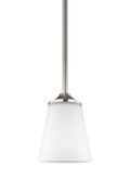 GENERATION LIGHTING, HANFORD ONE LIGHT MINI-PENDANT, PENDANT LIGHT