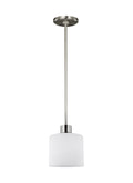 GENERATION LIGHTING, CANFIELD ONE LIGHT MINI-PENDANT, PENDANT LIGHT