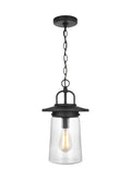 GENERATION LIGHTING, TYBEE ONE LIGHT OUTDOOR PENDANT, OUTDOOR CEILING LIGHTS