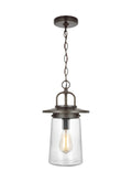 GENERATION LIGHTING, TYBEE ONE LIGHT OUTDOOR PENDANT, OUTDOOR CEILING LIGHTS