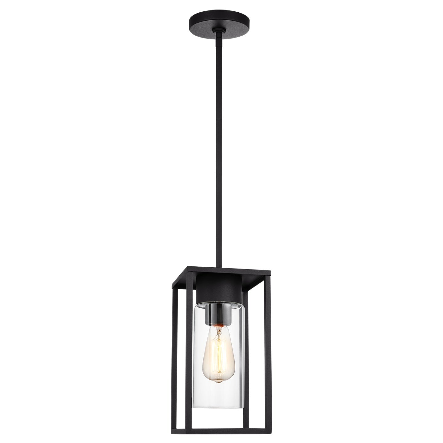 VISUAL COMFORT & CO., VADO ONE LIGHT OUTDOOR PENDANT LANTERN, OUTDOOR CEILING LIGHTS