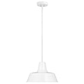 VISUAL COMFORT STUDIO, BARN LIGHT ONE LIGHT OUTDOOR PENDANT, OUTDOOR CEILING LIGHTS