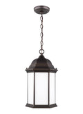 GENERATION LIGHTING, SEVIER ONE LIGHT OUTDOOR PENDANT, OUTDOOR CEILING LIGHTS