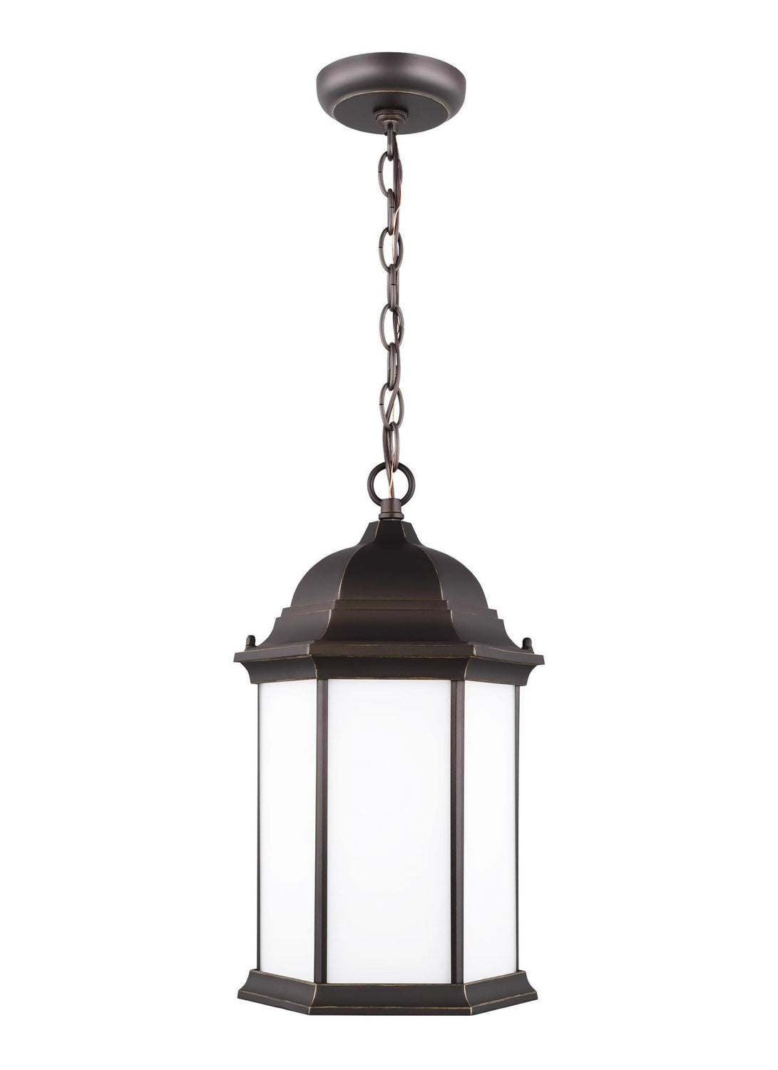 GENERATION LIGHTING, SEVIER ONE LIGHT OUTDOOR PENDANT, OUTDOOR CEILING LIGHTS