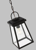 VISUAL COMFORT STUDIO, FOUNDERS ONE LIGHT OUTDOOR PENDANT, OUTDOOR CEILING LIGHTS