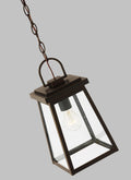 VISUAL COMFORT & CO., FOUNDERS ONE LIGHT OUTDOOR PENDANT, OUTDOOR CEILING LIGHTS