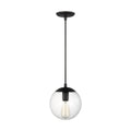 VISUAL COMFORT & CO., LEO - HANGING GLOBE ONE LIGHT PENDANT, PENDANT LIGHT