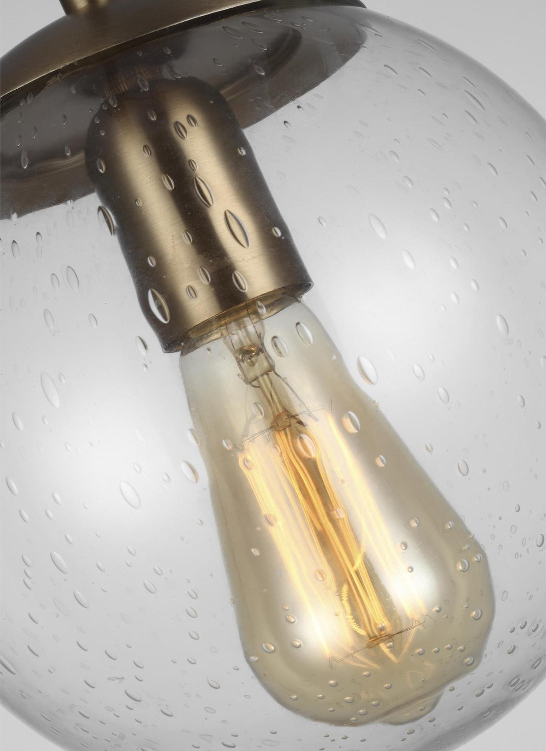 VISUAL COMFORT & CO., LEO - HANGING GLOBE ONE LIGHT PENDANT, PENDANT LIGHT