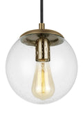 VISUAL COMFORT STUDIO, LEO - HANGING GLOBE ONE LIGHT PENDANT, PENDANT LIGHT