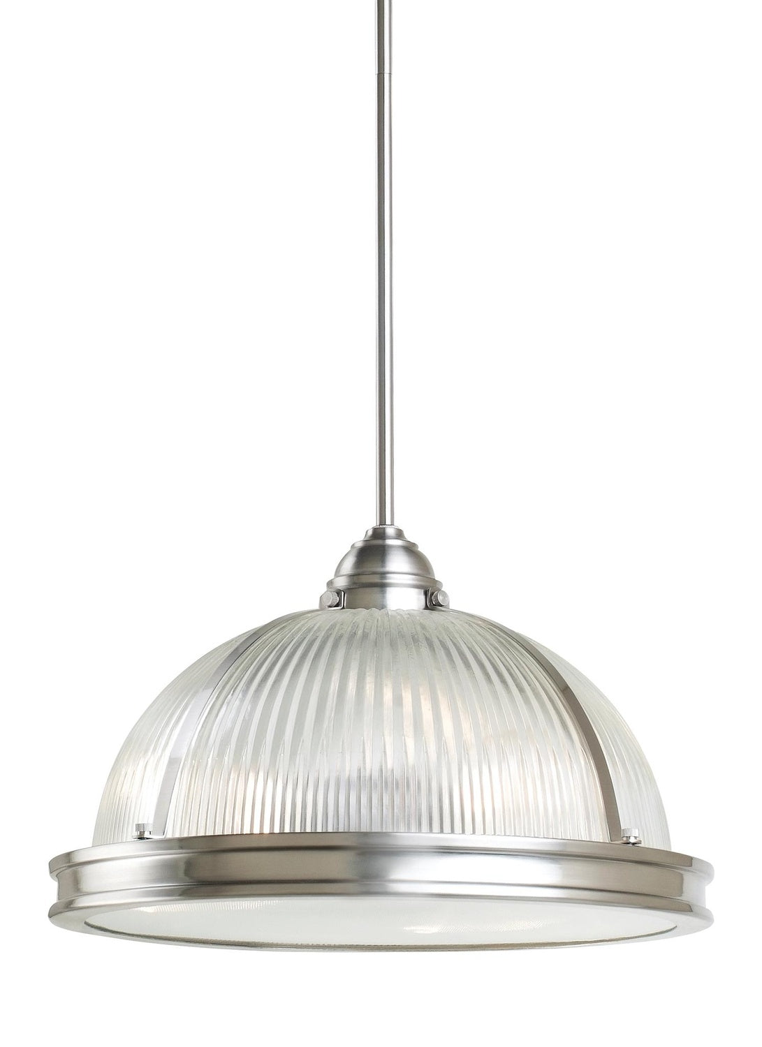 GENERATION LIGHTING, PRATT STREET PRISMATIC THREE LIGHT PENDANT, PENDANT LIGHT