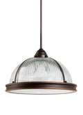 GENERATION LIGHTING, PRATT STREET PRISMATIC THREE LIGHT PENDANT, PENDANT LIGHT