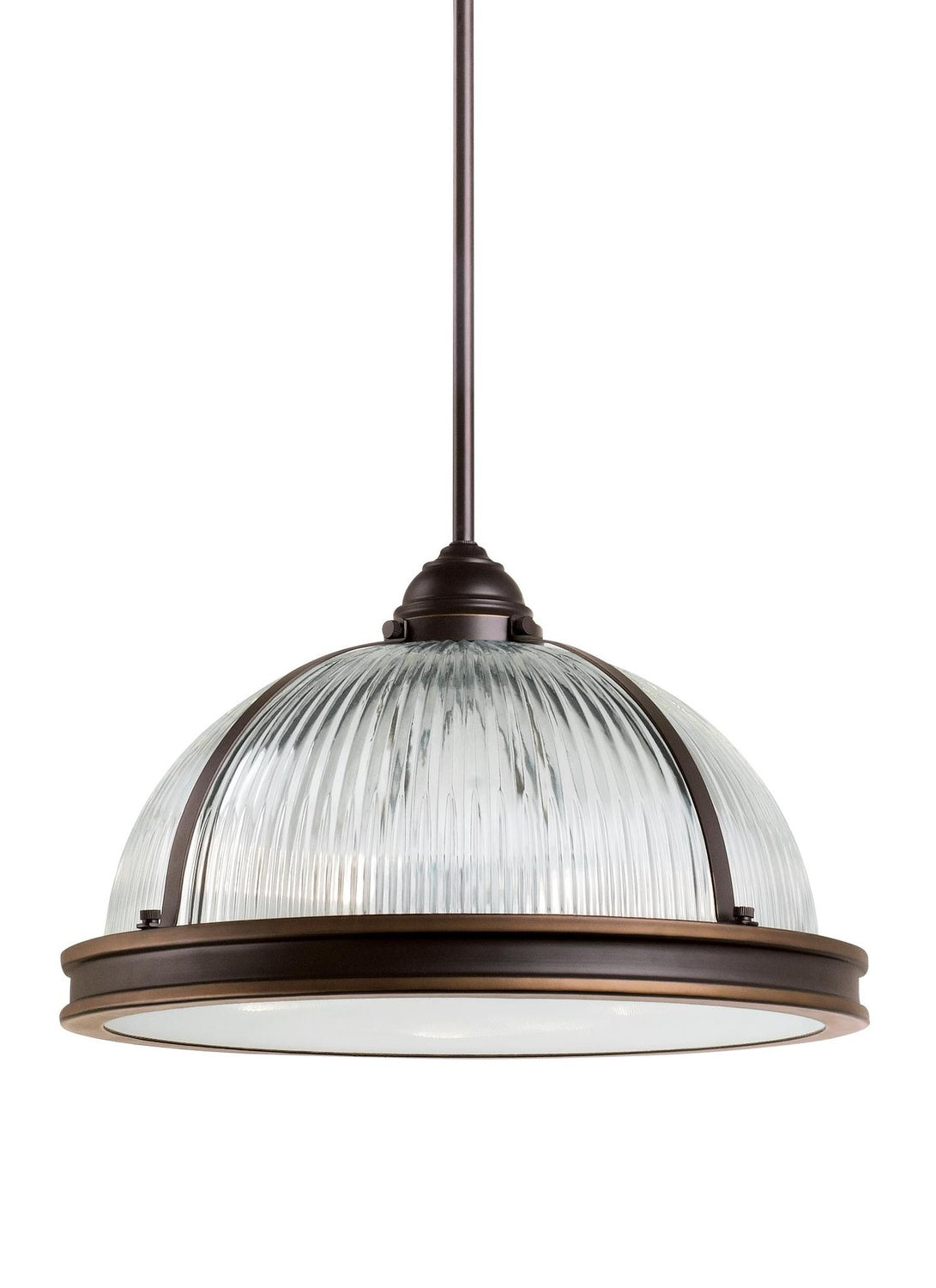 GENERATION LIGHTING, PRATT STREET PRISMATIC THREE LIGHT PENDANT, PENDANT LIGHT