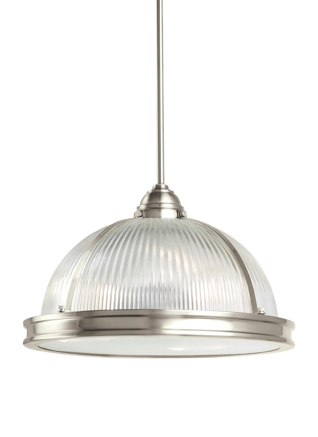GENERATION LIGHTING, PRATT STREET PRISMATIC THREE LIGHT PENDANT, PENDANT LIGHT