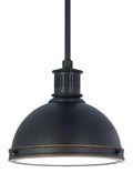 GENERATION LIGHTING, PRATT STREET METAL ONE LIGHT PENDANT, PENDANT LIGHT