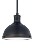 GENERATION LIGHTING, PRATT STREET METAL ONE LIGHT PENDANT, PENDANT LIGHT