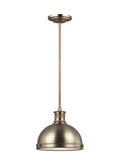 GENERATION LIGHTING, PRATT STREET METAL ONE LIGHT PENDANT, PENDANT LIGHT