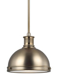 GENERATION LIGHTING, PRATT STREET METAL ONE LIGHT PENDANT, PENDANT LIGHT