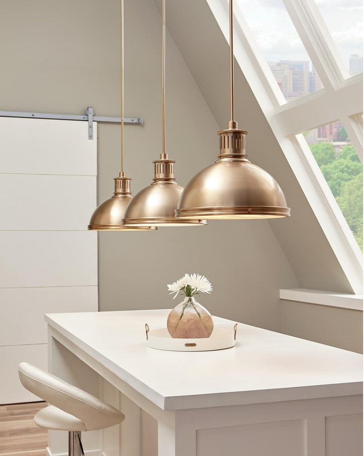 GENERATION LIGHTING, PRATT STREET METAL TWO LIGHT PENDANT, PENDANT LIGHT