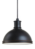 GENERATION LIGHTING, PRATT STREET METAL THREE LIGHT PENDANT, PENDANT LIGHT