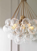 VISUAL COMFORT STUDIO, BRONZEVILLE THREE LIGHT PENDANT, PENDANT LIGHT