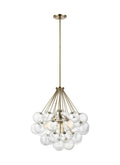 VISUAL COMFORT & CO., BRONZEVILLE THREE LIGHT PENDANT, PENDANT LIGHT