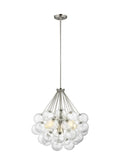 VISUAL COMFORT STUDIO, BRONZEVILLE THREE LIGHT PENDANT, PENDANT LIGHT