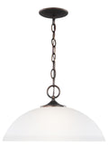 GENERATION LIGHTING, GEARY ONE LIGHT PENDANT, PENDANT LIGHT