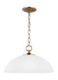 GENERATION LIGHTING, GEARY ONE LIGHT PENDANT, PENDANT LIGHT