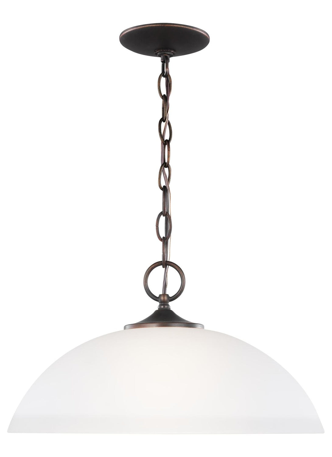 GENERATION LIGHTING, GEARY ONE LIGHT PENDANT, PENDANT LIGHT