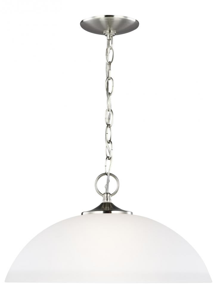 GENERATION LIGHTING, GEARY ONE LIGHT PENDANT, PENDANT LIGHT