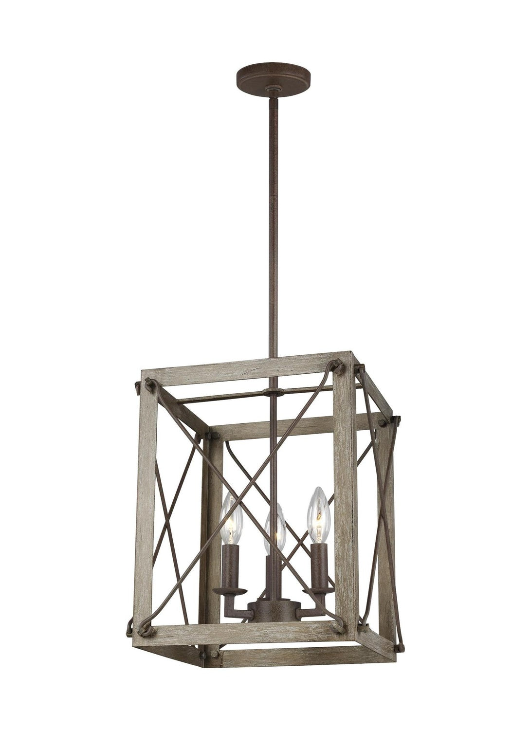 VISUAL COMFORT & CO., THORNWOOD THREE LIGHT HALL / FOYER, PENDANT LIGHT