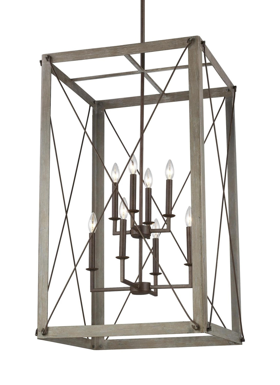 VISUAL COMFORT & CO., THORNWOOD EIGHT LIGHT HALL / FOYER, PENDANT LIGHT