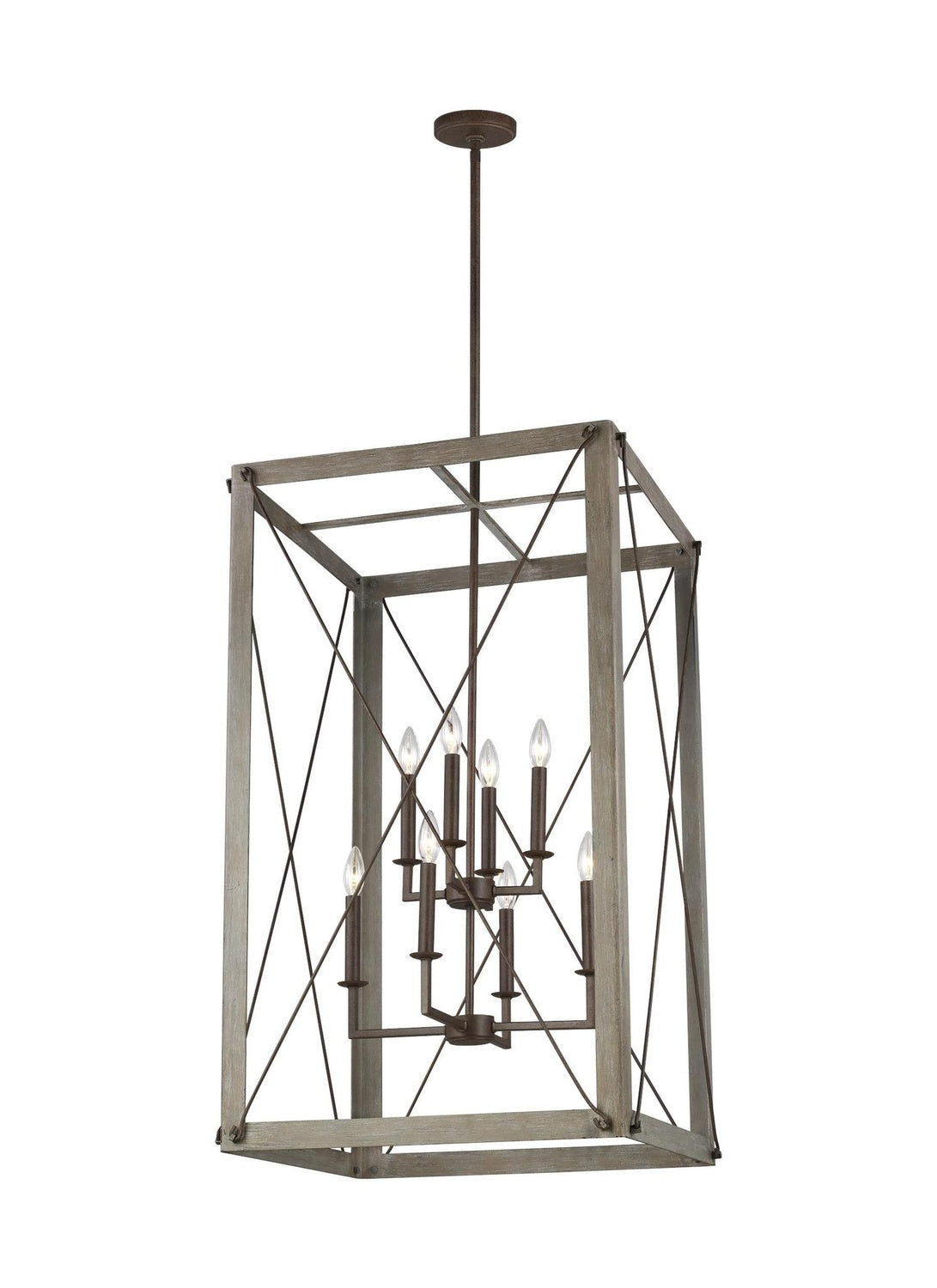 VISUAL COMFORT & CO., THORNWOOD EIGHT LIGHT HALL / FOYER, PENDANT LIGHT
