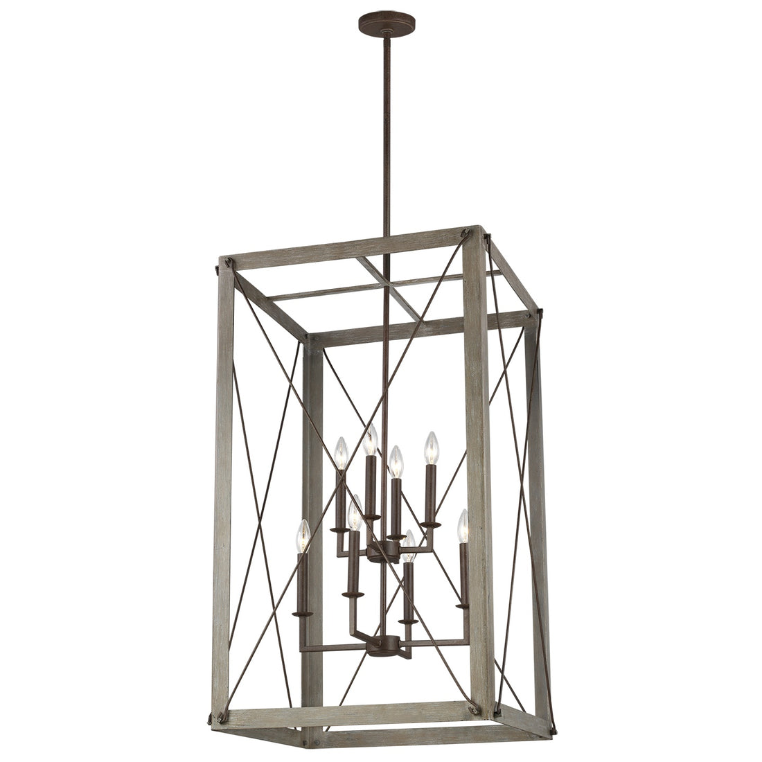 VISUAL COMFORT STUDIO, THORNWOOD EIGHT LIGHT HALL / FOYER, PENDANT LIGHT