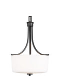 GENERATION LIGHTING, KEMAL THREE LIGHT PENDANT, PENDANT LIGHT