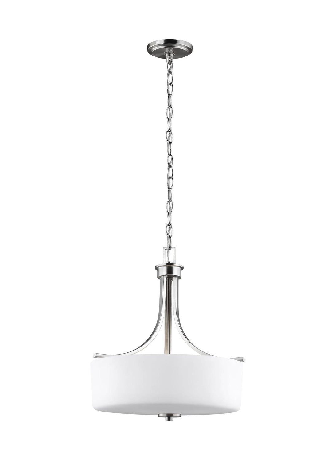 GENERATION LIGHTING, CANFIELD THREE LIGHT PENDANT, PENDANT LIGHT
