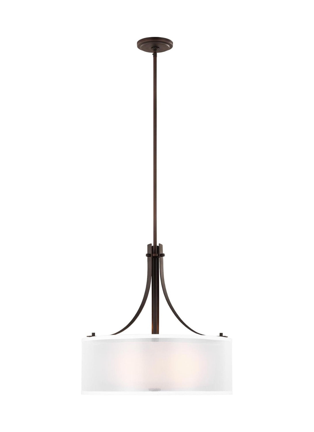 GENERATION LIGHTING, ELMWOOD PARK THREE LIGHT PENDANT, PENDANT LIGHT