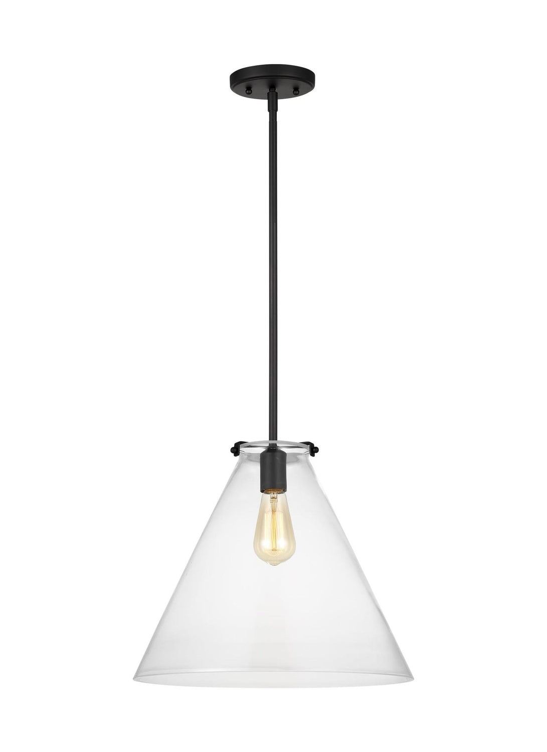 VISUAL COMFORT & CO., KATE ONE LIGHT CONE PENDANT, PENDANT LIGHT