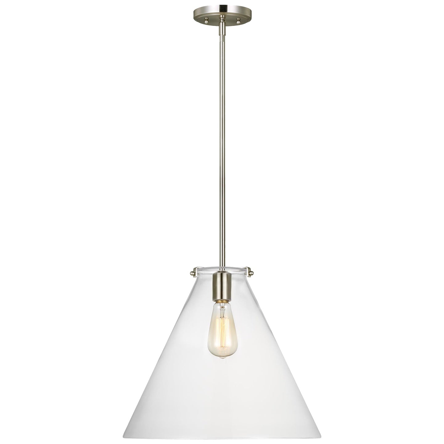 VISUAL COMFORT STUDIO, KATE ONE LIGHT CONE PENDANT, PENDANT LIGHT